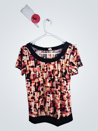 ASOS Petite Large Multicolor Blouse