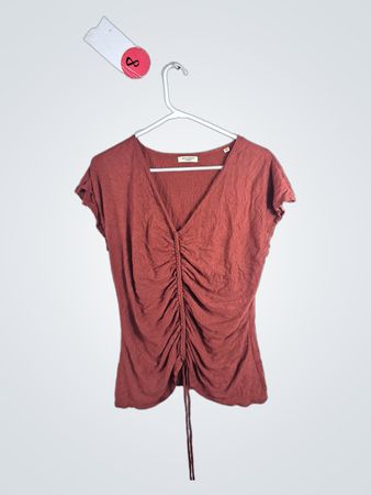 Max Studio London Red Blouse