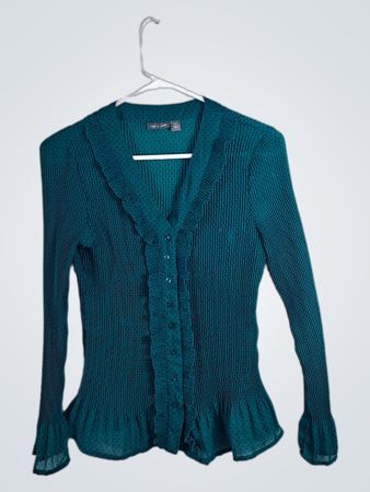 Apt. 9 Petite Teal Green Cardigan