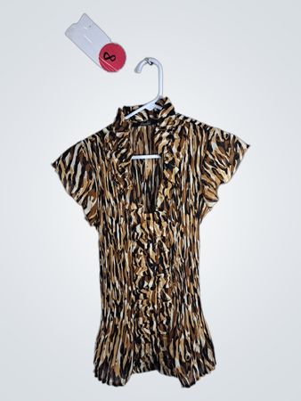 Animal Print Romper