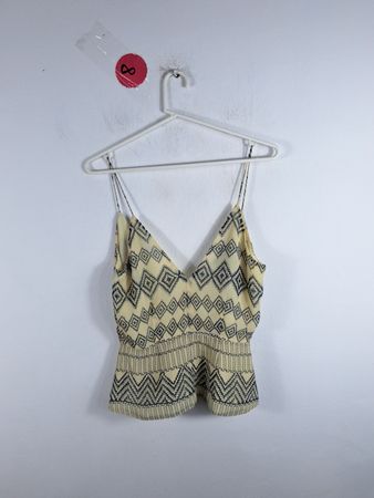 Onajoy Women’s Cream Colored Cropped Top