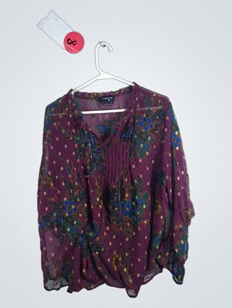 Liz Claiborne Floral Print Blouse