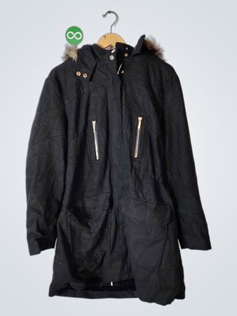 YOKI Outerwear Collection Black Coat