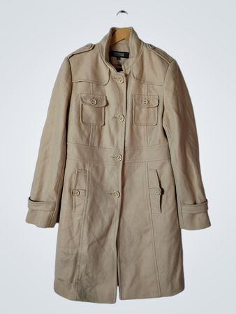 Kenneth Cole Reaction Tan Trench Coat