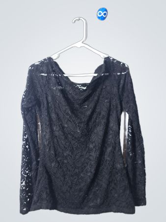 Black Lace Top