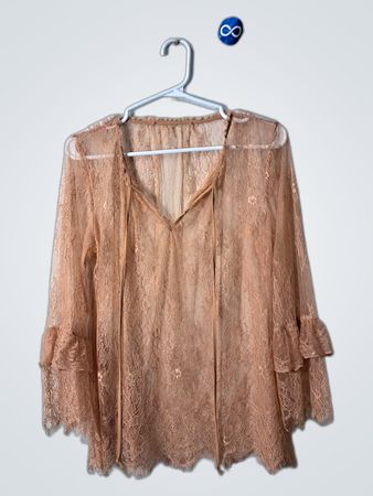 Sheer Lace Top