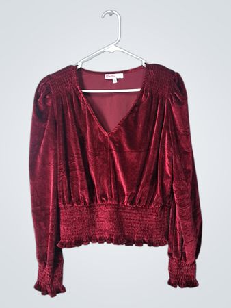 Guitii Velvet Blouse