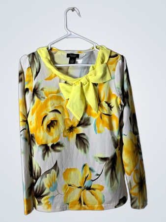 Yellow Floral Blouse