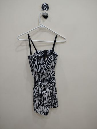 Zebra Print Bodysuit