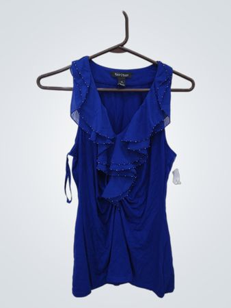 Blue Ruffled Dress