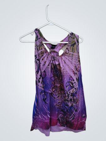 Purple Floral Dress