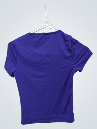 Purple Short Sleeve Top