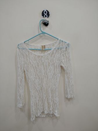 White Lace Top