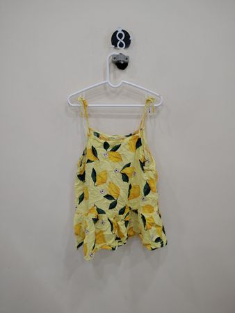 H&M Lemon Print Cami Top