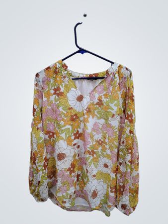 Floral Long Sleeve Shirt