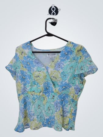 Rena Rowan Floral Blouse