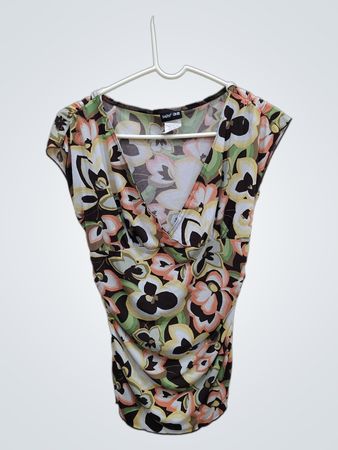 paper doll floral top