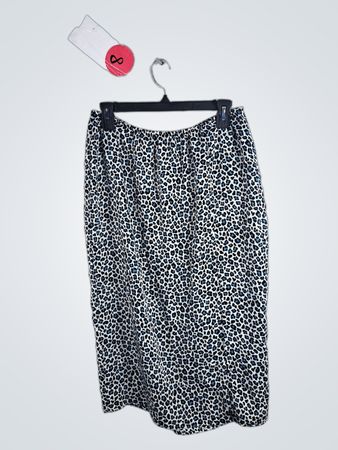 Polly & Esther Leopard Skirt