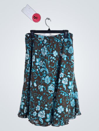Kim Rogers Floral Skirt