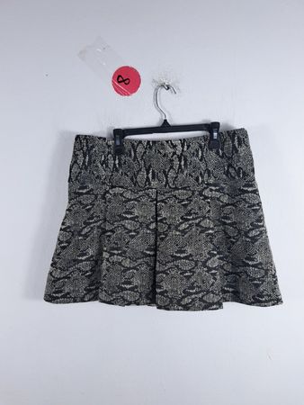 JR BAKER Animal Print Skirt