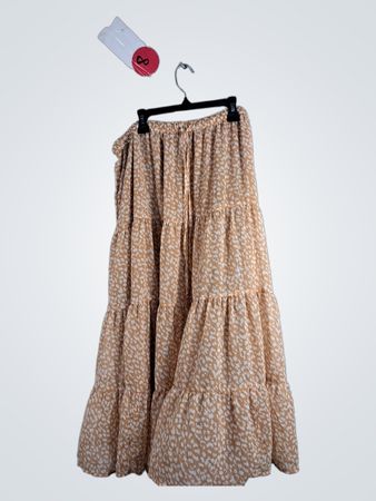 Aerie Floral Tiered Skirt