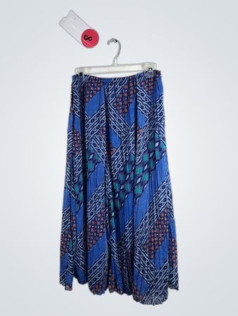 Ruby Rd. Petite Blue Skirt
