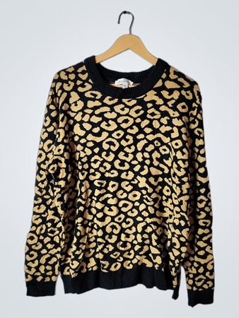 PopSugar Leopard Print Sweater