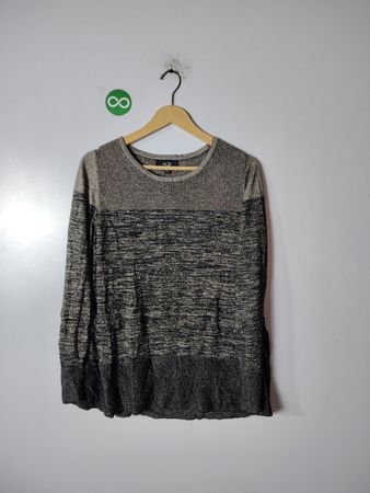 AGB Gray Knit Sweater