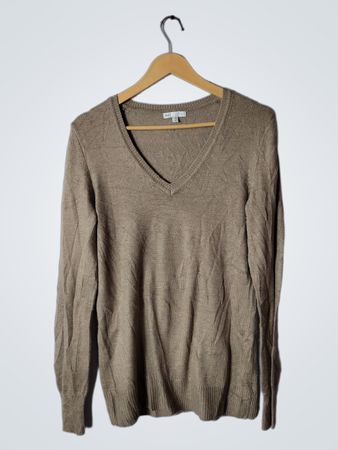 Gap Beige V-Neck Sweater