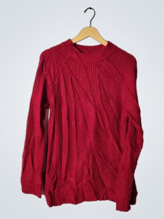 Red Knit Sweater