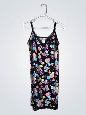 love to lounge 12-14 Fruit Pattern Dress