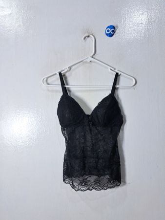 Blush Black Lace Bralette