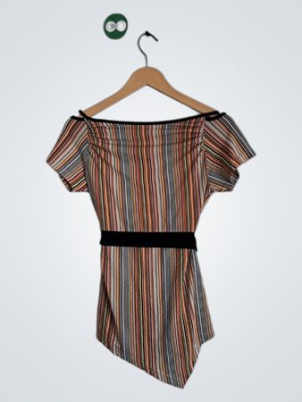 Tan Jay Striped Dress