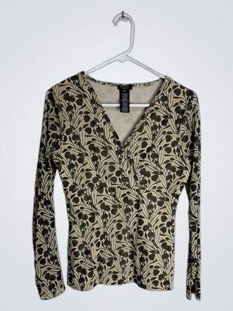 Nine West Floral Blouse