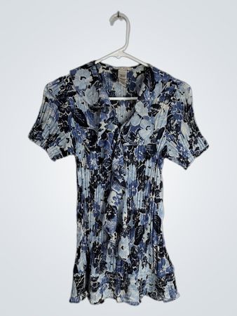 Fred David Floral Polyester Dress