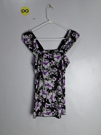 Carole Little Floral Blouse