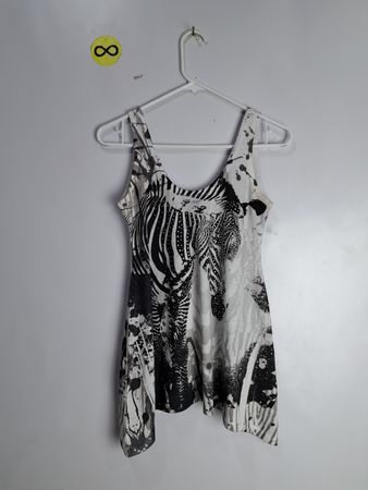 Big Bang Clothing Zebra Print Tank Top