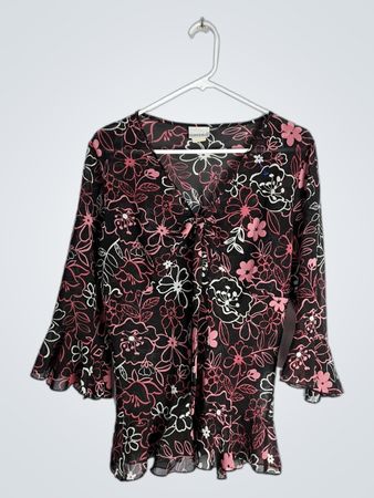 FASHION BUG Floral Blouse