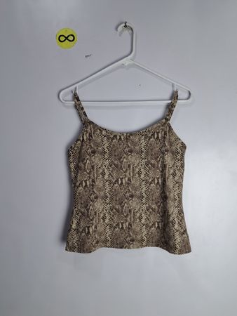 NY&CO Intimates Snakeskin Tank Top