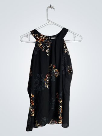 Violet + Claire Floral Black Dress