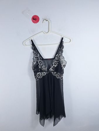 Avid Love Black Lace Babydoll