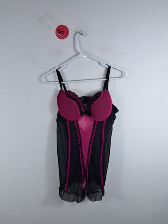 Pink and Black Lingerie