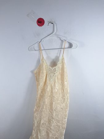 Cream Lace Nightgown