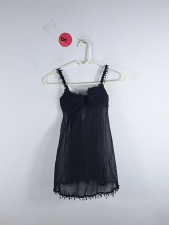 Black Sheer Camisole