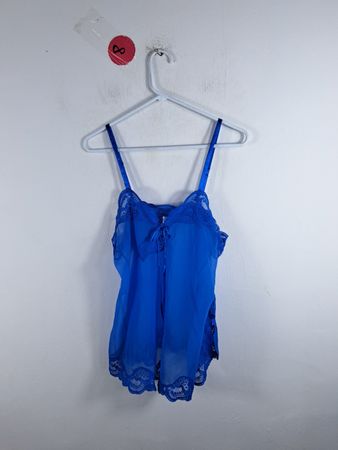 Blue Lace Chemise