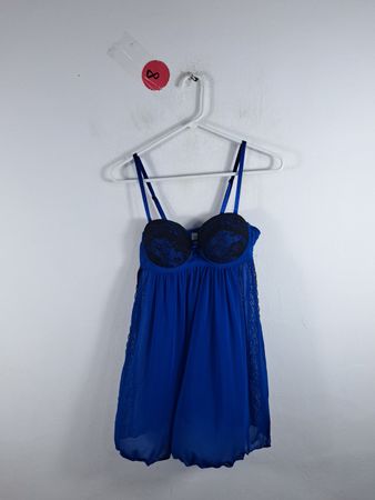 Blue Lace Chemise