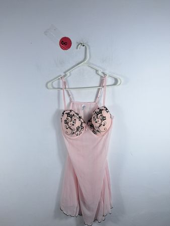 Pink Lace Chemise
