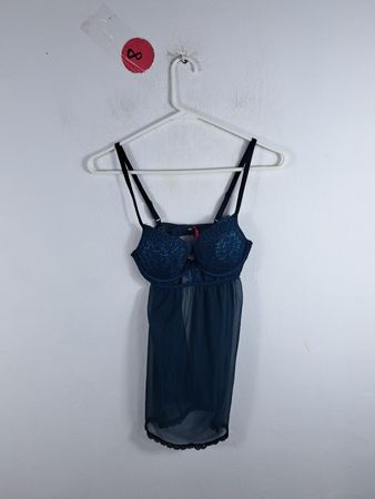 Blue Lace Chemise