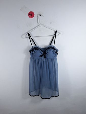 Blue Lace Chemise