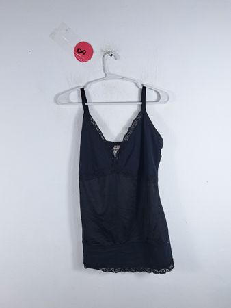Venus Black Lace Trim Camisole